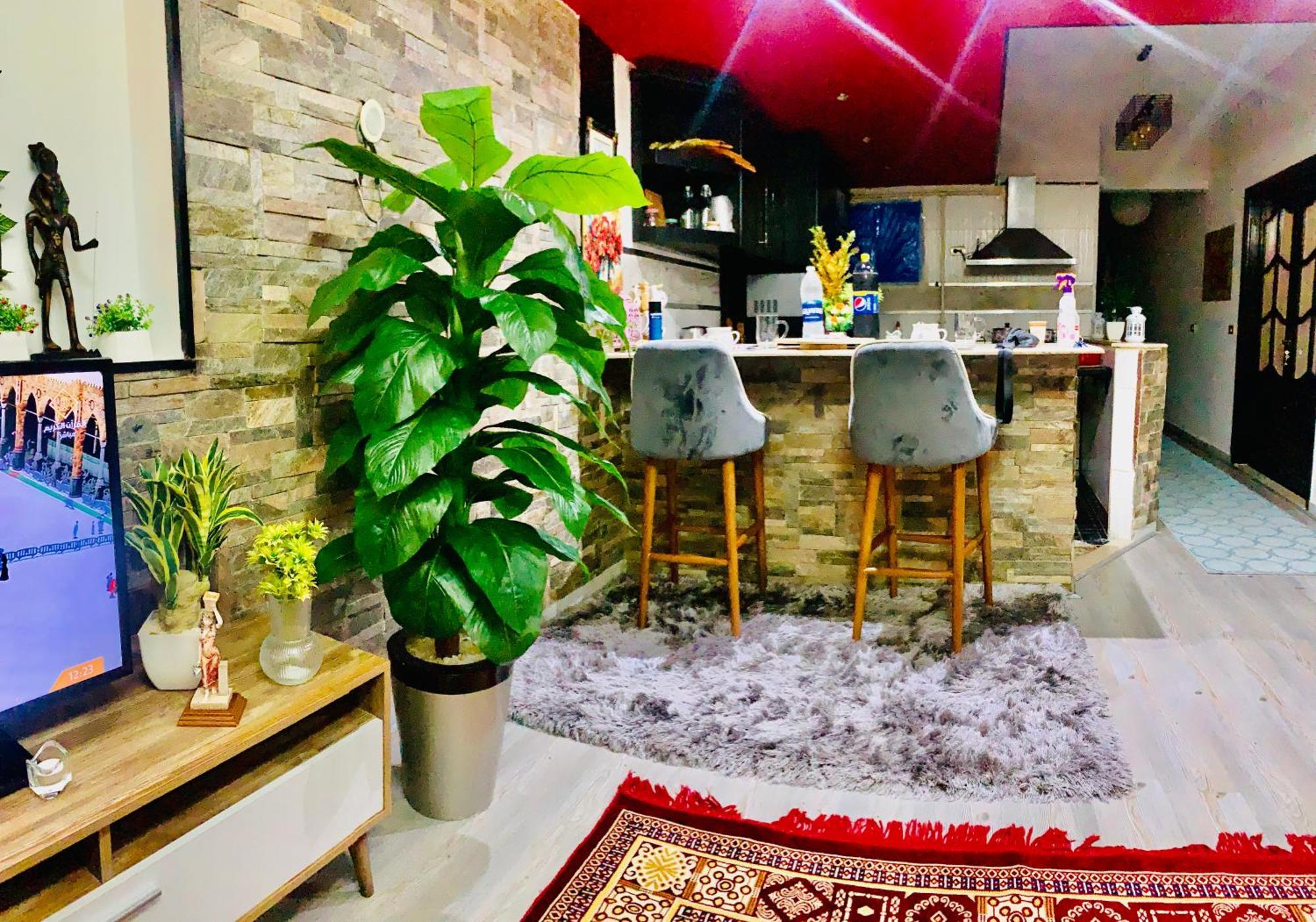 Apartment With A Private Garden In New Каир Экстерьер фото